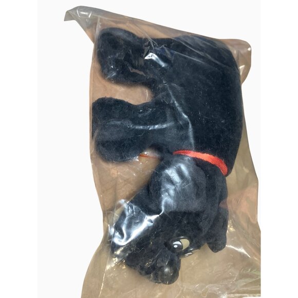 Tonka Pound Puppies Plush Toy Black Machine Washable Vintage 1986 - Picture 10 of 15